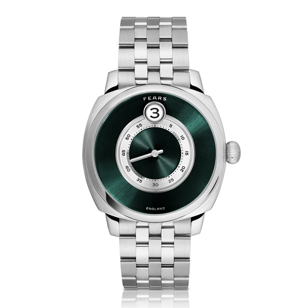 Fears Brunswick 40.5 Jump Hour Mallard Green 'Boutique Edition