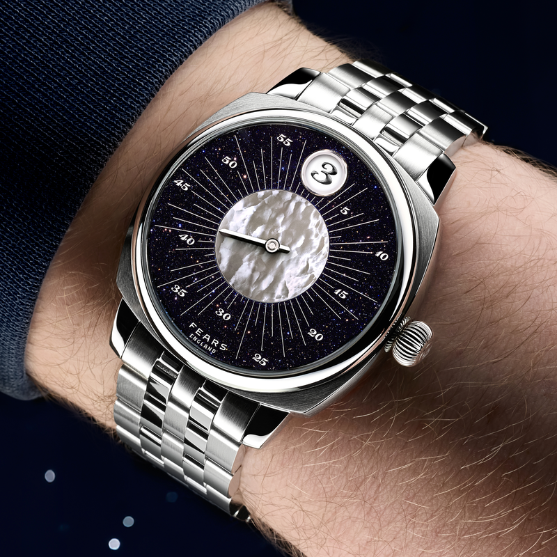 Fears Brunswick 40.5 Jump Hour 'Celestial' – Fears Watch Company