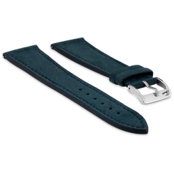 Fears Deep Sea Blue Alcantara Strap Fears Watch Company Limited