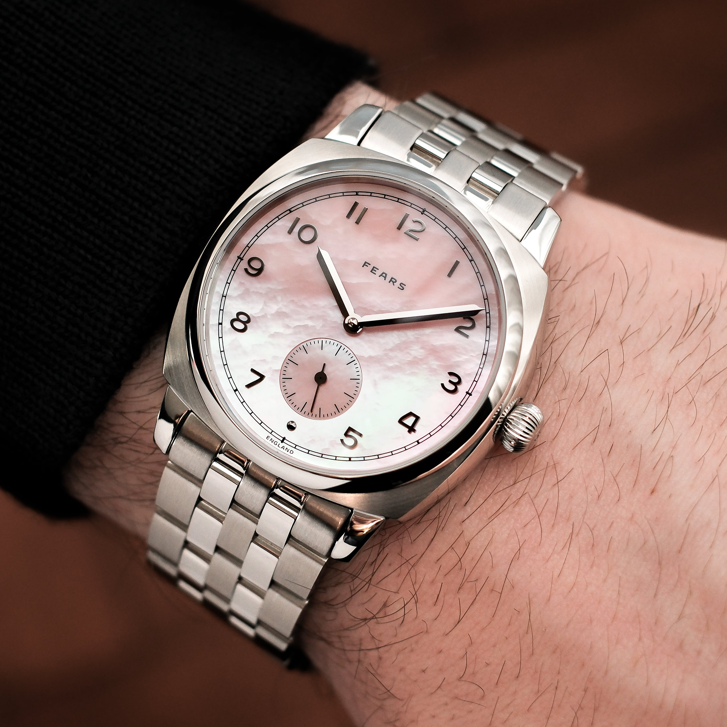 Fears Brunswick 38 'Orchid' Mother of Pearl – Fears Watch Company Limited