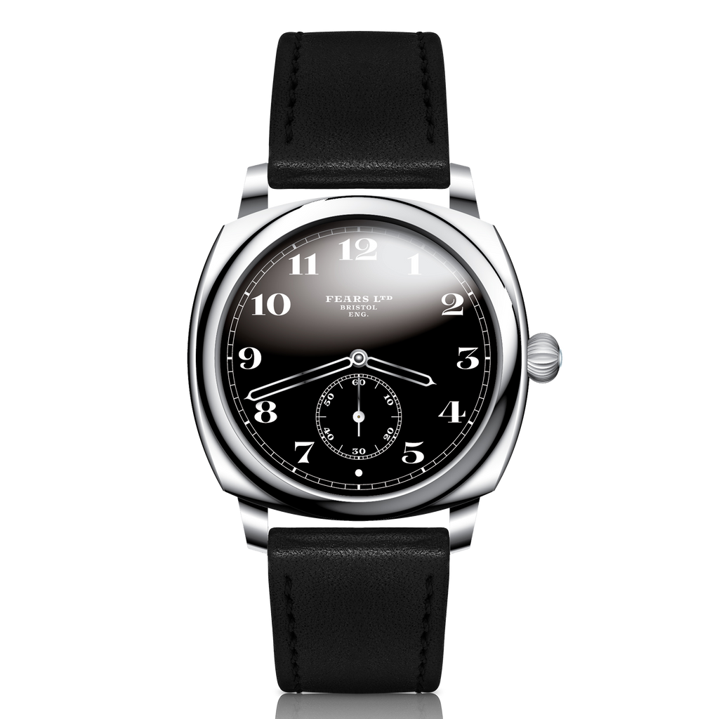 Fears Brunswick 38 Silver Noir Fears Watch Company Limited