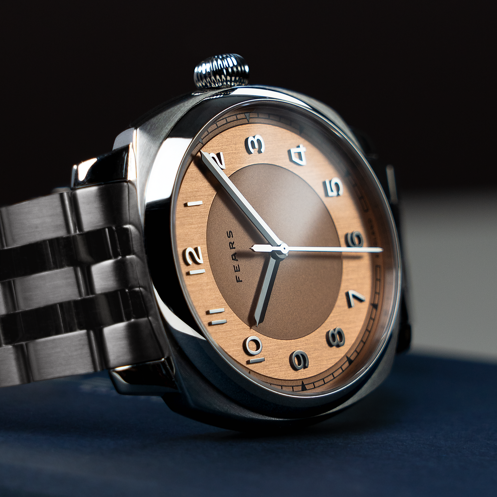 Fears Brunswick 40 - Copper Salmon – Fears Watch Company Limited
