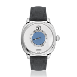 Fears Brunswick 40.5 Jump Hour 'China Blue' – Fears Watch Company