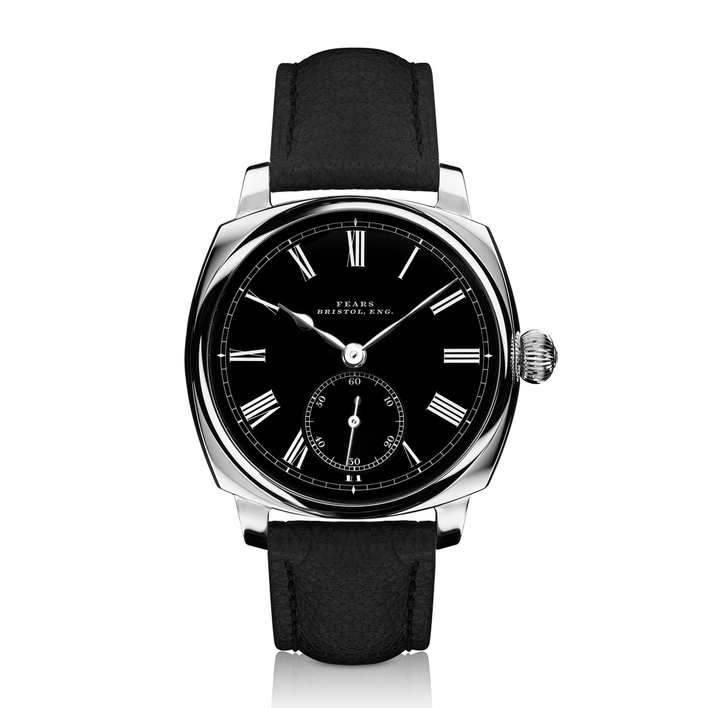 Fears Brunswick 40 'Silver Noir' – Fears Watch Company Limited