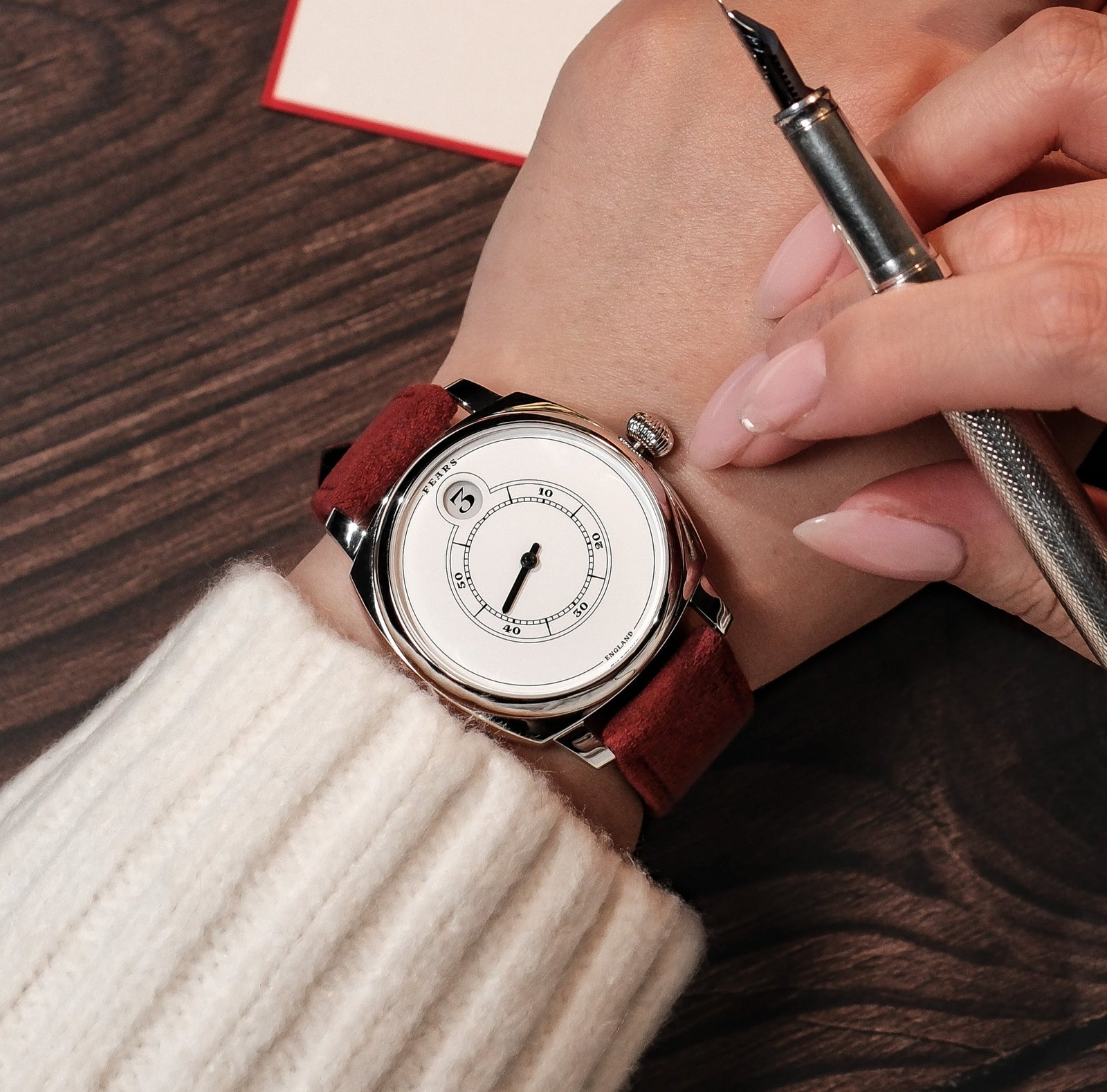Fears Brunswick 40.5 Jump Hour 'Edwardian Edition' – Fears Watch