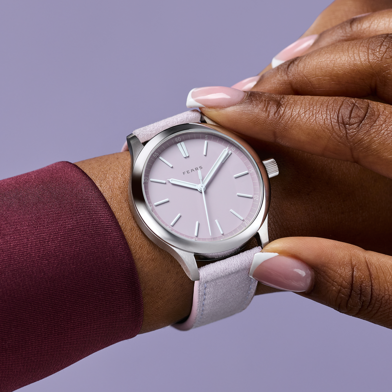 リチャードオスタリンド　ウォッチルーティン Redcliff 39.5 Pale Lilac – Fears Watch Company Limited