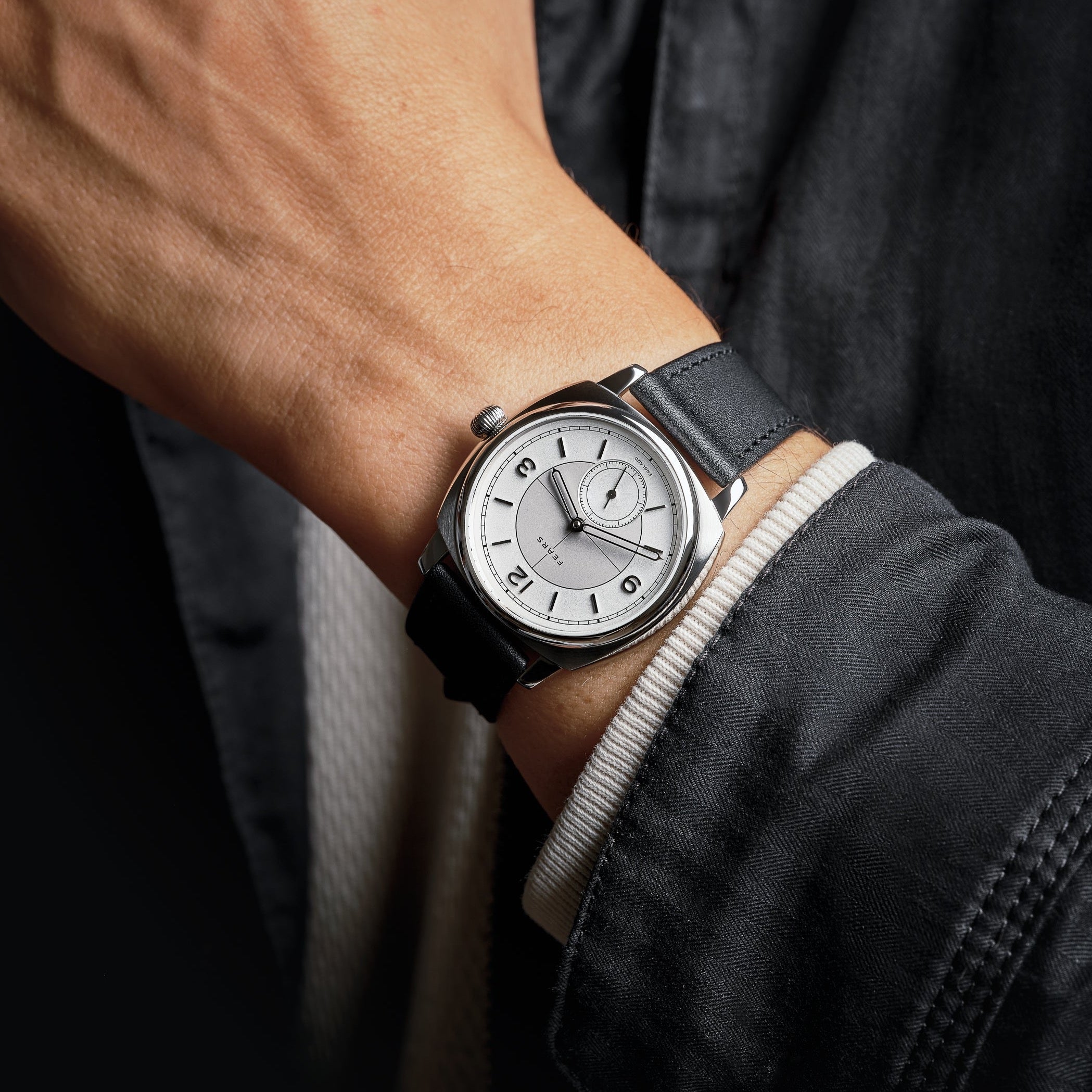 Fears Brunswick 38 Topper Edition 'Silver Sector' – Fears Watch Company ...