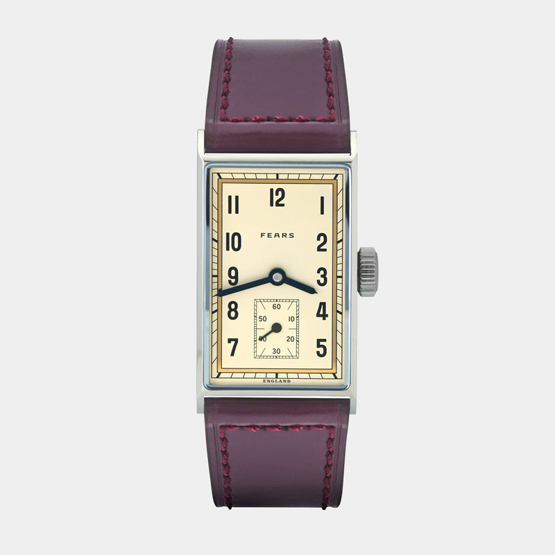 Vintage Movement Luxury Rectangular Art Deco Watch With Small